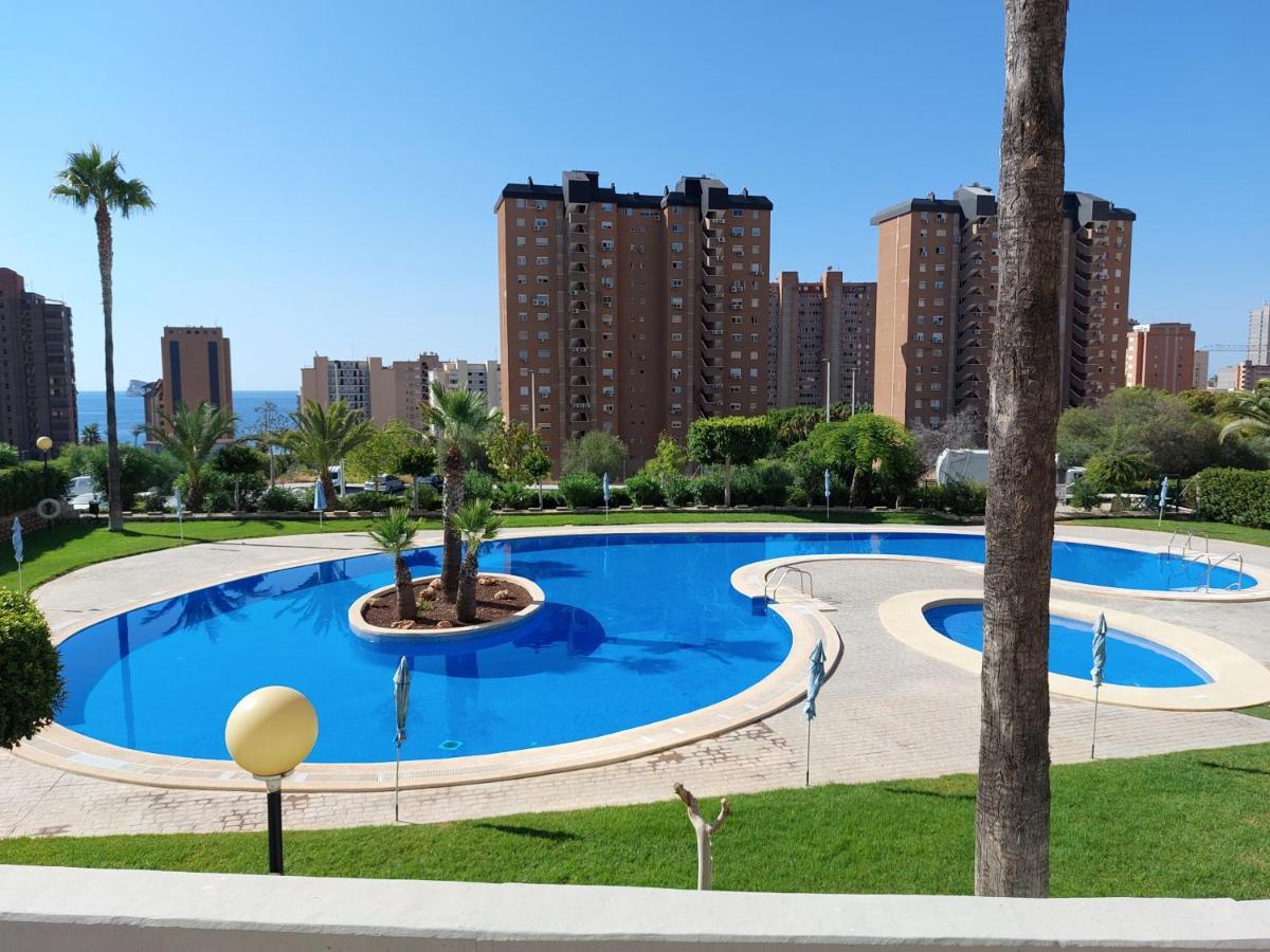 Las Marinas 8O Con Vistas Al Mar Y Piscina By Vero Benidorm Buitenkant foto