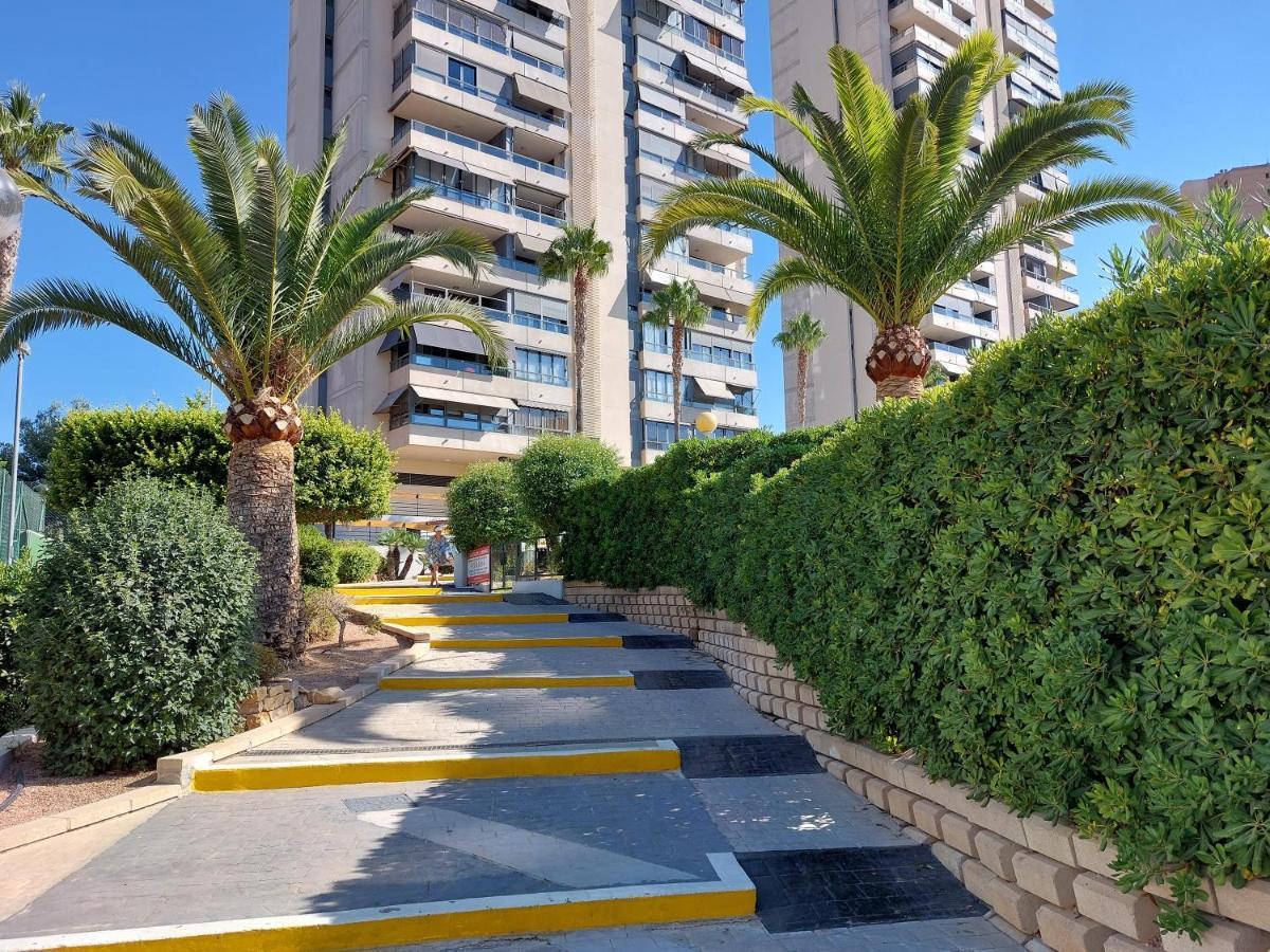 Las Marinas 8O Con Vistas Al Mar Y Piscina By Vero Benidorm Buitenkant foto