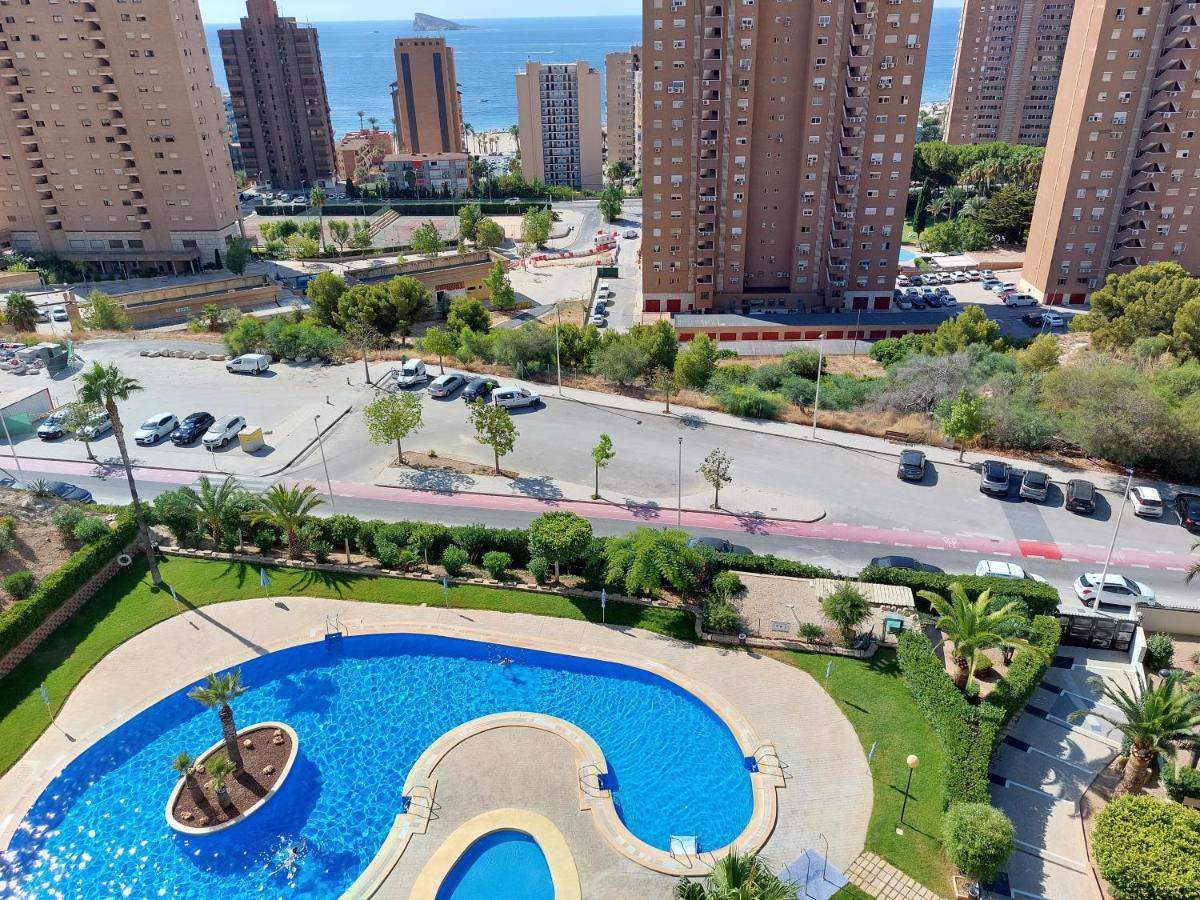 Las Marinas 8O Con Vistas Al Mar Y Piscina By Vero Benidorm Buitenkant foto