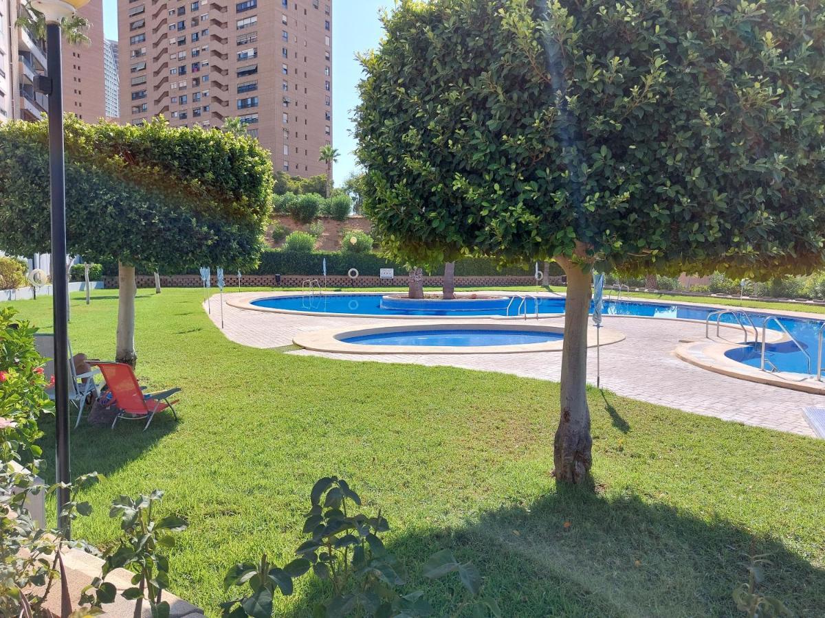 Las Marinas 8O Con Vistas Al Mar Y Piscina By Vero Benidorm Buitenkant foto