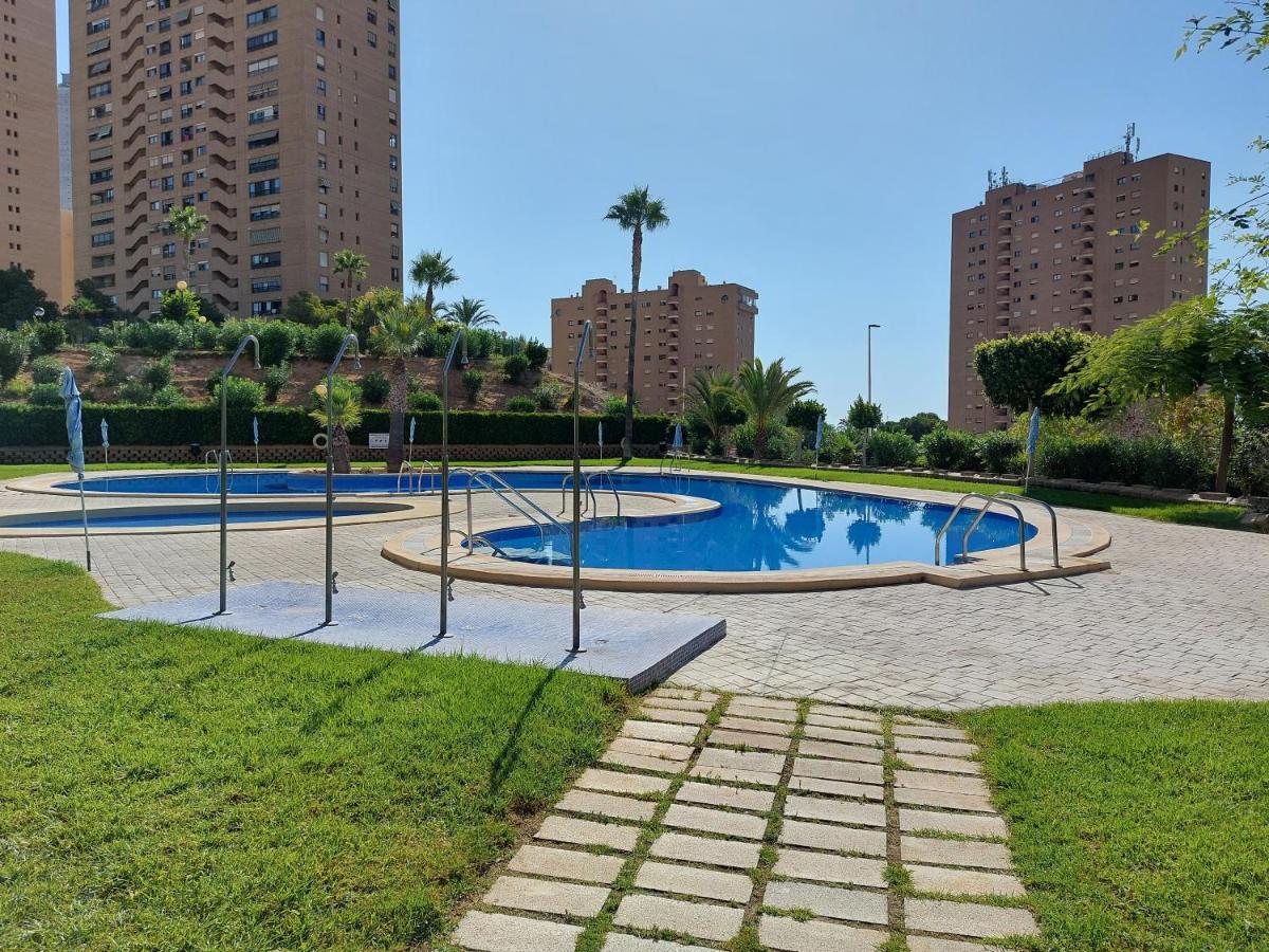 Las Marinas 8O Con Vistas Al Mar Y Piscina By Vero Benidorm Buitenkant foto