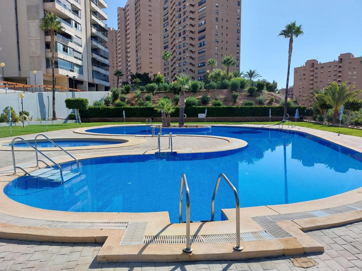 Las Marinas 8O Con Vistas Al Mar Y Piscina By Vero Benidorm Buitenkant foto